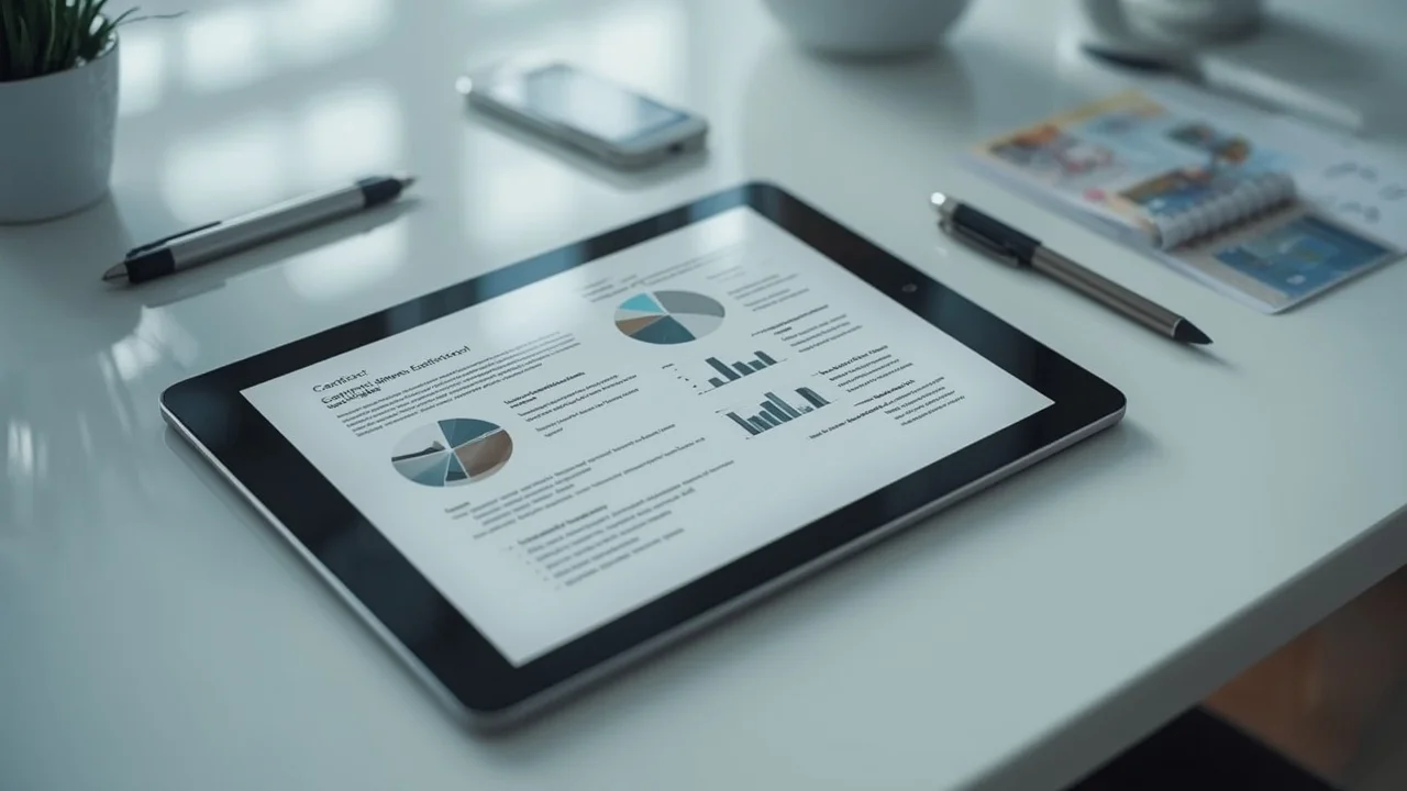 Lucid_Realism_Modern_tablet_with_digital_contract_and_document_0.webp
